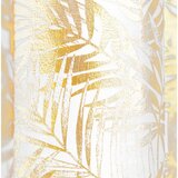 AmeliaHome Bela/v zlati barvi žametna zavesa za delno zatemnitev 140x245 cm Golden Leaves – | Shoptok.si