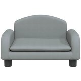  Krevet za pse svjetlosivi 50x40x30 cm od tkanine | shoptok.hr