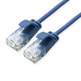 Secomp Roline UTP Data Center PatchCord Slim Cat6a LSOH blue 0.5m | ePonuda.com