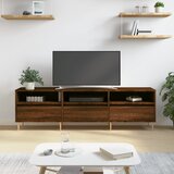 vidaXL TV omarica rjava hrast 150x30x44,5 cm inženirski les Cene