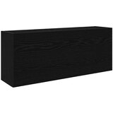 vidaXL Kupaonski zidni ormarić crni 100x25x40 cm izrađeno drvo | shoptok.hr