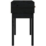  Konzolni stol crni 76,5x40x75 cm od masivne borovine | Eponuda.com