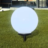 vidaXL vrtne solarne led okrogle lučke 40cm za osvetlitev poti 1kos s konico Cene