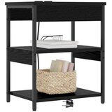  Noćni ormar Crni hrast 41 x 31 x 51 cm Konstruirano drvo | shoptok.hr