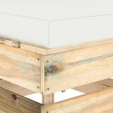  Modularna srednja sofa s jastucima od zeleno impregniranog drva | Eponuda.ba
