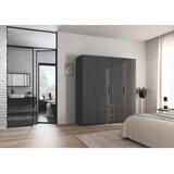 home24 OMARA S KLASIČNIMI VRATI, siva | Shoptok.si