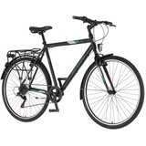 Explorer Bicikl tour axys 28" alu 23" v-brake 6 brzina 175-193cm (xl) crno zeleni mat | Eponuda.com