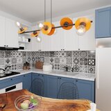  visilica na lanku TOKEN 6xE27/15W/230V narandžasta | Eponuda.com