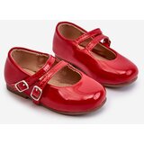 Boto FR1 Red Patent Leather Children's Ballerina Flats with Straps Margenis | Eponuda.ba