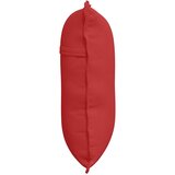  Jastuk za leđa Crvena 60 x 19 x 50 cm tkanina | Eponuda.com
