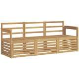  Setovi sofa 3 kom. Bijela Čvrsto drvo akacije 189.5 x 63 x 73 cm | shoptok.hr