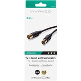 Vivanco TV Radio Antennenkabel 90dB, 5m 48135 48/20 50GB Zum Anschluss von tv Geräten Cene