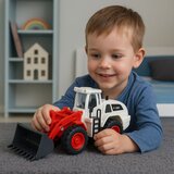  Construction Vehicle Excavator Bulldozer Movable Metal Bucket Lights Sounds | shoptok.hr