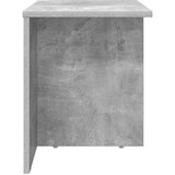 Stranska miza Betonsko siva 37 x 32 x 40 cm Konstruiran les, (5000201674) | Shoptok.si