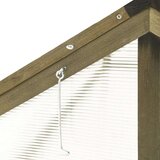 vidaXL Rastlinjak sive barve 114x80x50 cm les jelke, (20747981) | Shoptok.si