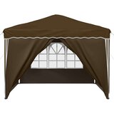 Zložljivi šotor za zabave 288 x 288 x 245 cm Taupe, (5000248735) | Shoptok.si