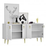 Woody Fashion Komoda Drop White | Eponuda.com