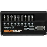 CRAFTOMAT Set bitov nerjaveči (10 -del., Nerjavno jeklo) | Shoptok.si