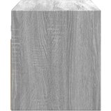  Zidni TV ormarić s LED svjetlima siva boja hrasta 100x31x35 cm | shoptok.hr