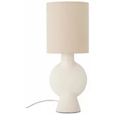 Bloomingville Bež stolna lampa s tekstilnim sjenilom (visina 54,5 cm) Sergio –