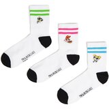 Cropp - Komplet 3 parov nogavic The Powerpuff Girls - Bela cene
