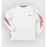 Neo Tribe Long Sleeve Tech Tee white