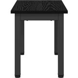  Klubska miza Črna Orehovina 60 x 30 x 36 cm Konstruiran les, (5000120310) | Shoptok.si