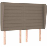  Krevet s oprugama i madracem smeđesivi 140 x 190 cm od tkanine | shoptok.hr