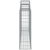  Lučne gabionske košare 6 kom 300x30x100/120cm pocinčano željezo | shoptok.hr
