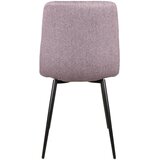 XORA stol, kovina, tekstil črna, vijolična | Shoptok.si