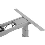 Uvi dvižno električno podnožje desk, sivo | Shoptok.si
