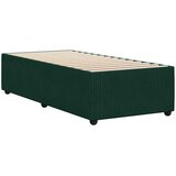  Okvir za krevet bez madraca tamnozeleni 90x200 cm baršunasti | shoptok.hr
