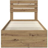  Okvir za krevet Umjetnička hrastovina 75 x 190 cm | shoptok.hr