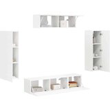 3 TV omarica 5 pcs Bela - - Bela - 65.4 - 31 x 29,5 x 100 cm - 2025-vidaXL-Uvoz_2 | Shoptok.si