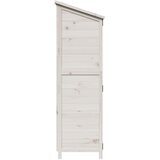  Vrtna Šupa Bijela 106,5 x 56 x 176 cm Konstruirano drvo | shoptok.hr