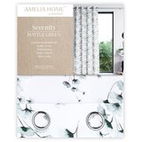  Curtain SERENITY color white printed theme vegetable style classic silver silver metal eyelets blackout 140x250 AmeliaHome | shoptok.hr