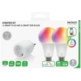 Deltaco SMART HOME Starter Kit 1 (2 Pametne Žarulje + 1 Pametna Utičnica) | shoptok.hr