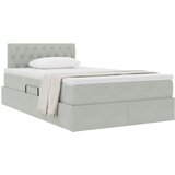  s od storage Svijetlo siva 120 x 200 cm Baršun | shoptok.hr