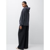 Pull&Bear Majica antracit / bela | Shoptok.si