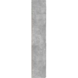 Ormarić za pohranu boja betona 70x42,5x225 cm konstruirano drvo | shoptok.hr