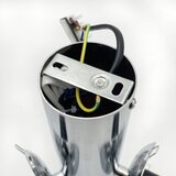  stropna svetiljka sferio 3xE14/5W/230V sjajni hrom/prozirno | Eponuda.com