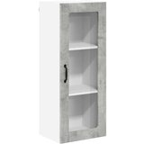  Zidni kuhinjski ormarić Zidne Betonski sivi 40 x 31 x 100 cm | shoptok.hr