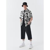 Cropp - Košulja s uzorkom palmi - Bijela | shoptok.hr