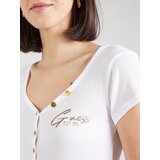 Guess Majica zlata / bela | Shoptok.si