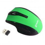 Xplore Bežični miš XP1221 zeleno - crni OUTLET | ePonuda.com