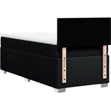  Box spring krevet s madracem crni 80 x 200 cm od tkanine | shoptok.hr