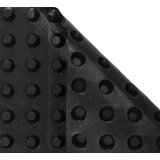  Pucketana odvodna ploča Crna 1 x 10 m HDPE | shoptok.hr