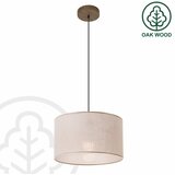  Brilagi - LED luster na sajli ANTHONY 1xE27/60W/230V hrast/orah/bež | Eponuda.com