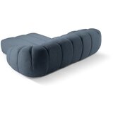 Micadoni Home Plava baršunasti kutna garnitura Diana – | shoptok.hr