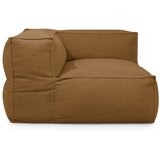 SLOWDOWN Smeđa vreća za sjedenje od bouclé tkanine Mass Corner 125 Left – | shoptok.hr